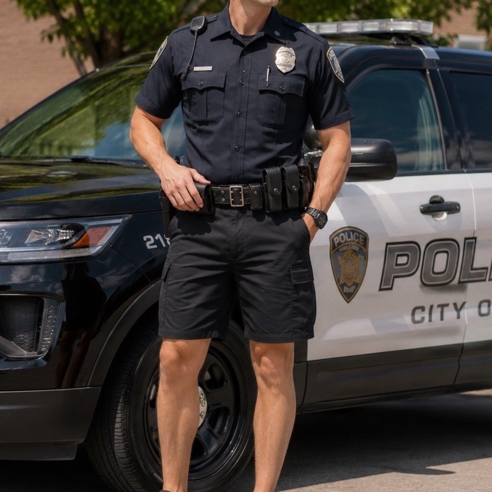 Blauer FlexForce Bike Patrol Shorts 8842 Mens 36 Black Tactical Police Uniform
